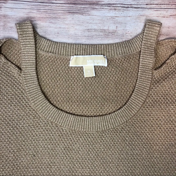 Michael Kors | Medium | Gold | cold-shoulder top - Picture 3 of 13
